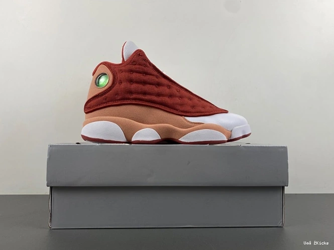 DJ5982- 13  Retro Jordan Resilient Red 2852 803 Dune 0901